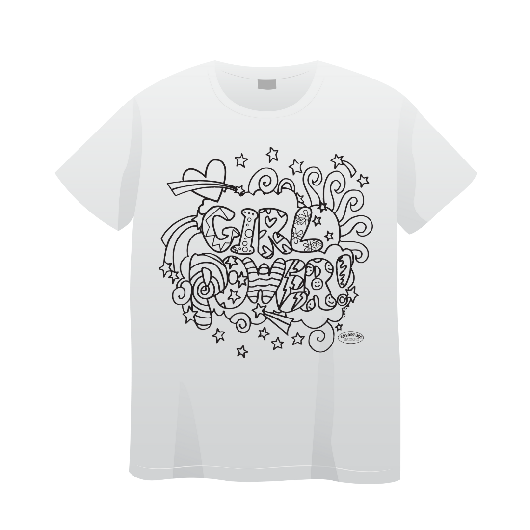 Colortime Girl Power T-Shirt