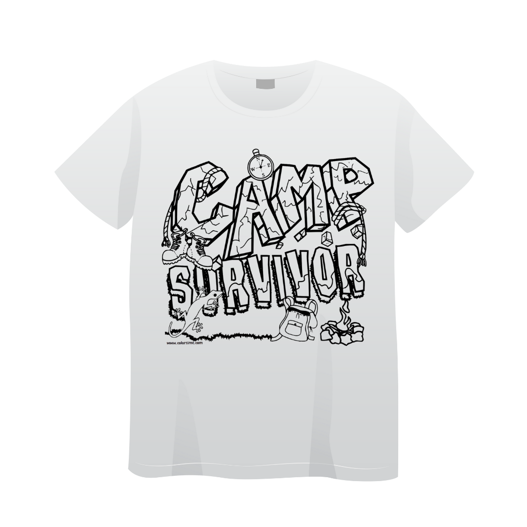 Colortime Camp Survivor T-Shirt