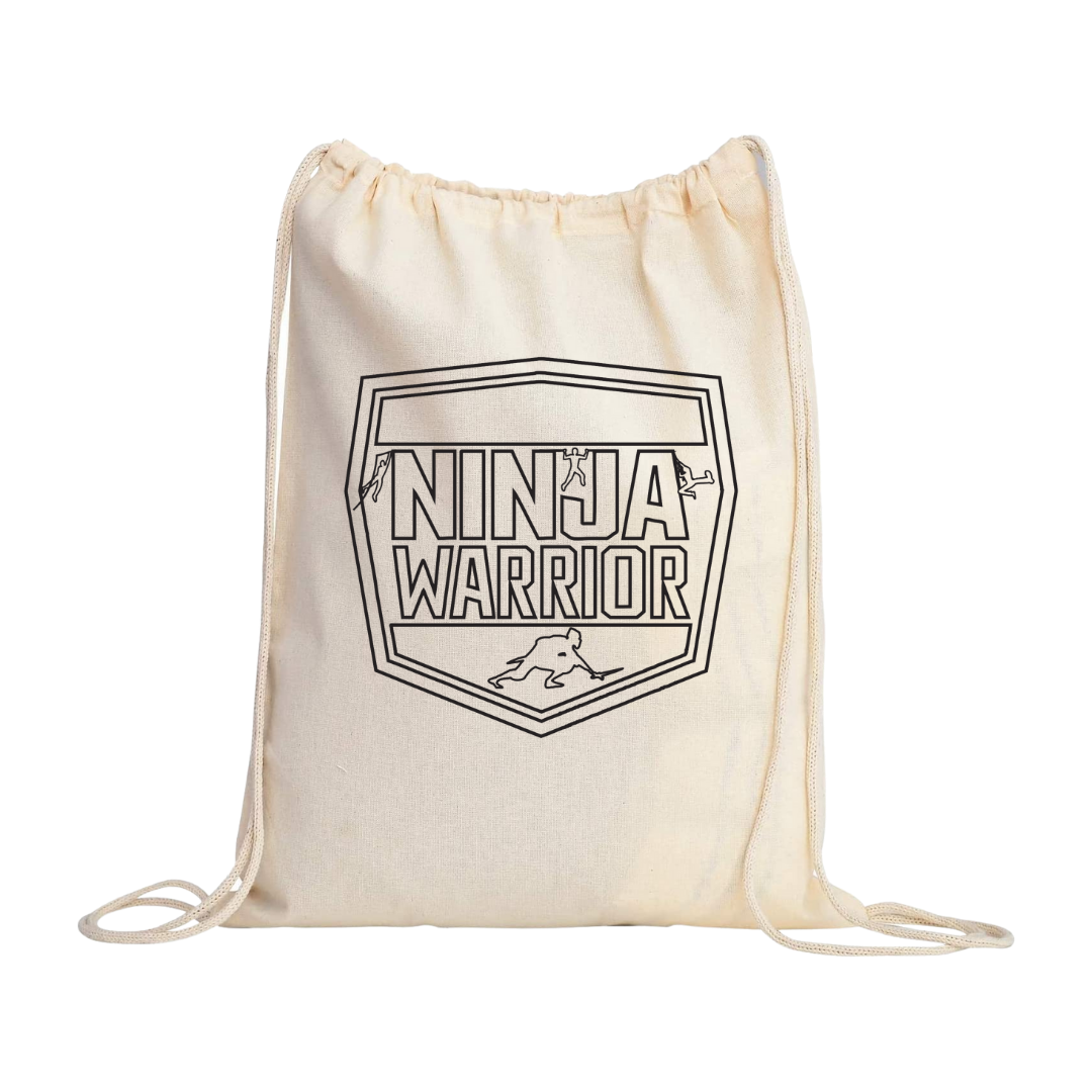 Colortime Ninja Warrior Drawstring Bag