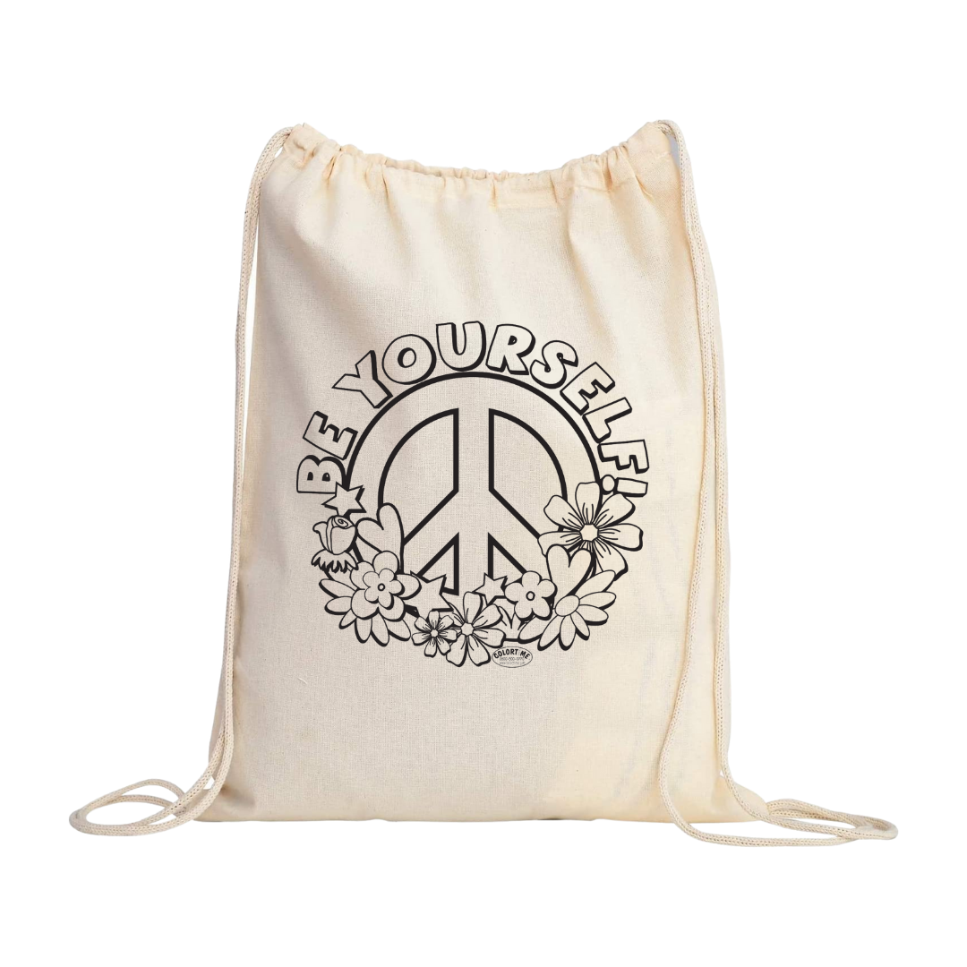 Colortime Be Yourself Drawstring Bag