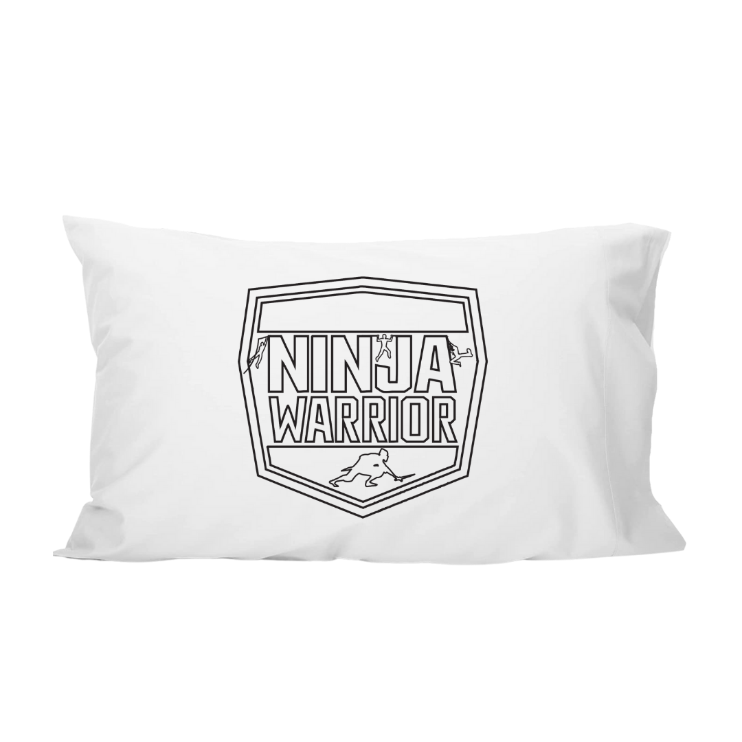 Ninja Warrior Pillowcase