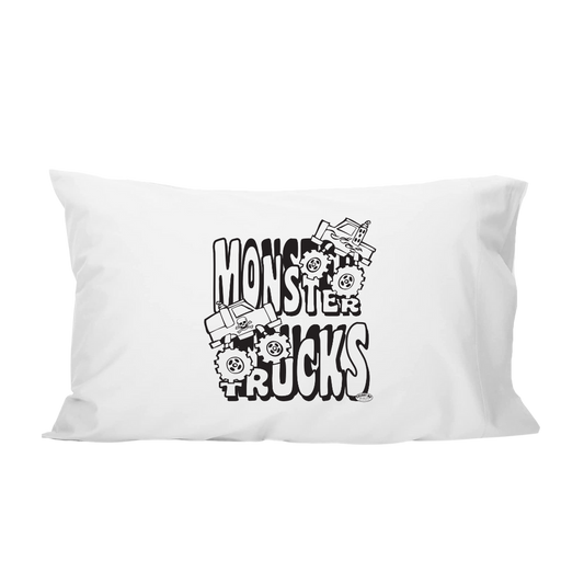 Monster Trucks Pillowcase