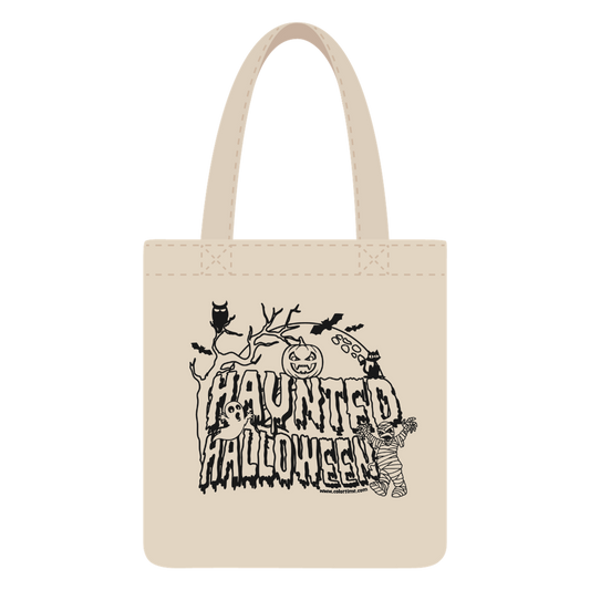 Haunted Halloween Trick-or-Treat Tote Bag