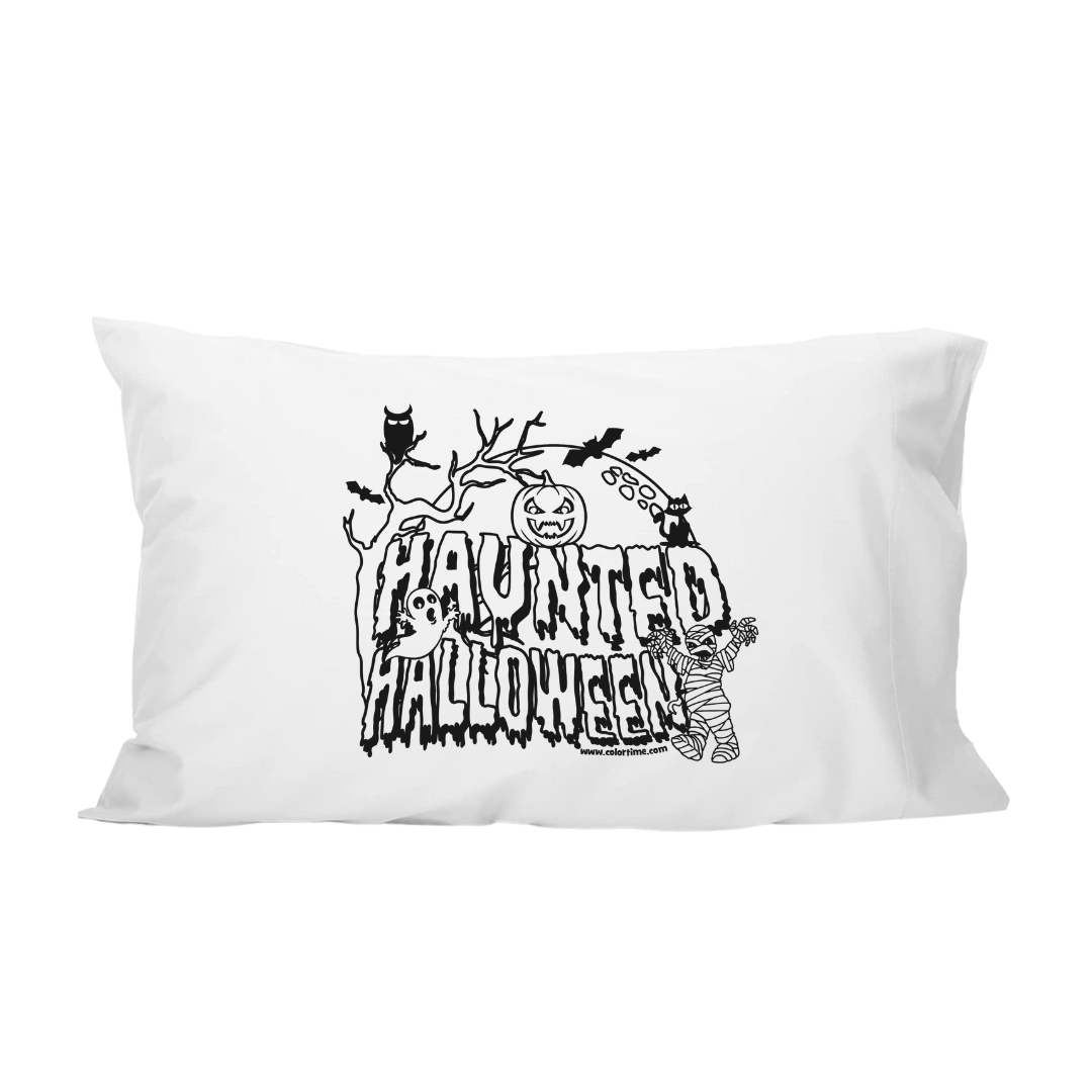 Haunted Halloween Pillowcase